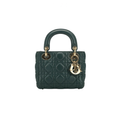 Dior Bag | Lady Dior In Green Cannage Leather