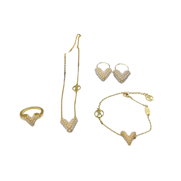 Louis Vuitton Essential V Perle Gold Jewelry