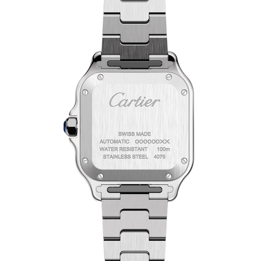 Cartier Watch | Santos De Cartier Stainless Steel Silvered