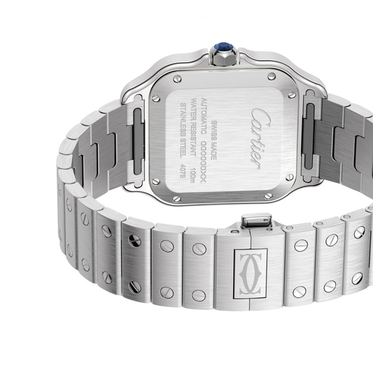 Cartier Watch | Santos de Cartier Steel Blue Dial