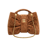 Chanel Bow Brown Bag premium replica - image 1