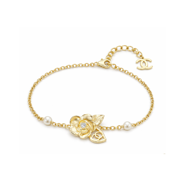 Chanel Camélia Cc Logo Pearl Collection Jewelry