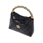 Chanel Bag | 24B Mini Top Handle Bag Chain Black