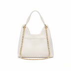 Chanel Bag | 25 Medium Hobo Light Beige Quilted Caviar