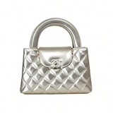 Chanel Kelly Silver Mirrored Calfskin Bag premium replica - image 1
