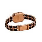 Chanel Watch | Première Édition Rose Gold Black Leather Chain