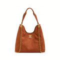 Chanel Bag | City Zip Tote Signature Canvas Mahogany Brown