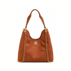 Chanel Bag | City Zip Tote Signature Canvas Mahogany Brown