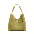 Chanel Bag | City Zip Tote Signature Canvas Mahogany