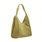 Chanel Bag | City Zip Tote Signature Canvas Mahogany