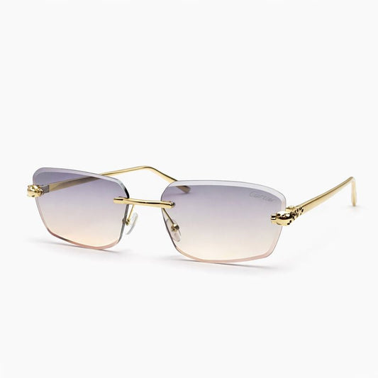 Cartier Glasses | Elegant Gradient Lens Sunglasses