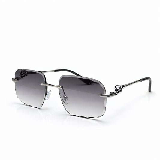 Cartier Glasses | Bold Black Lens Sunglasses