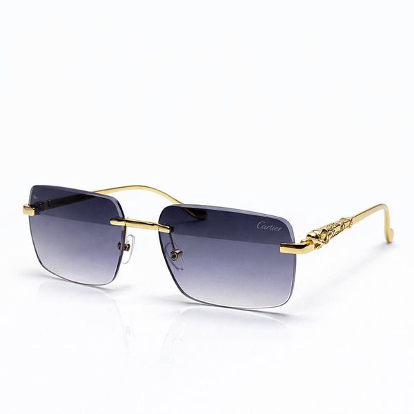 Cartier Bold Black Luxury Sunglasses