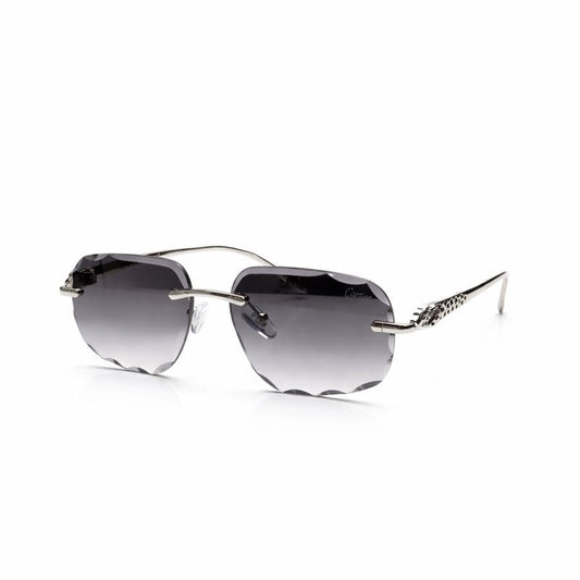 Cartier Glasses | Elegant Gradient Frame Sunglasses