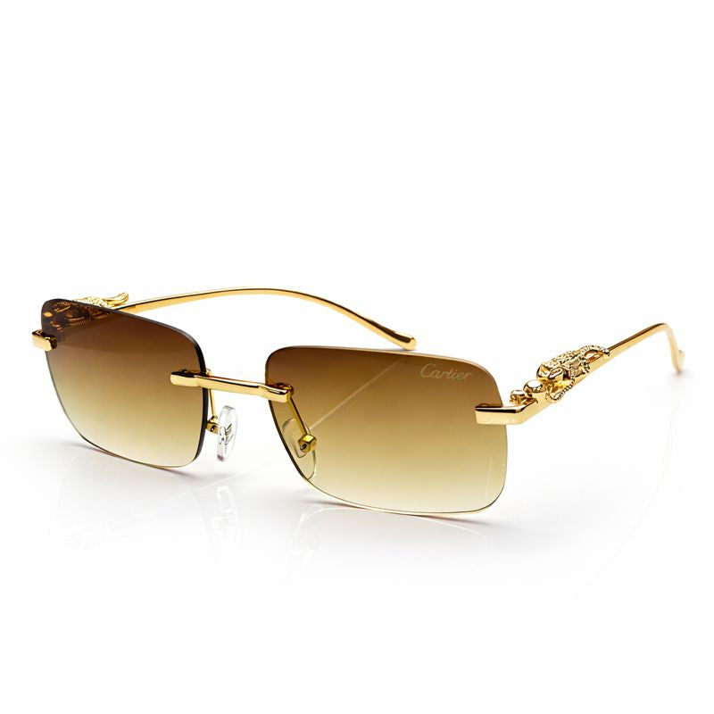 Cartier Glasses | Oversized Black Lens Sunglasses