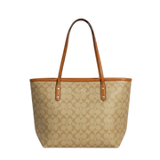 Coach Bag City Tote Signature Tan Brown Bag premium replica - image 1