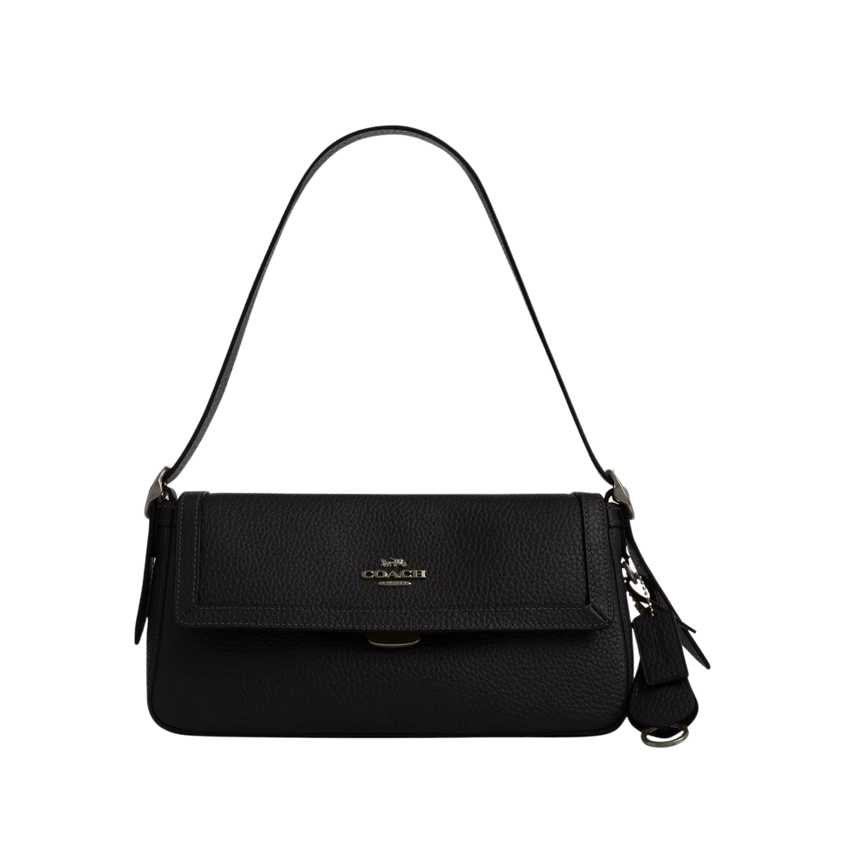 Coach Bag Etta Small Flap Black Bag premium replica - image 1