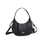 Coach Bag | Kleo Hobo Signature Canvas Cocoa Almond