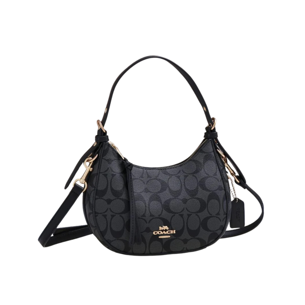 Coach Bag | Kleo Hobo Signature Canvas Cocoa Almond
