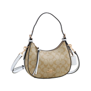 Coach Bag Kleo Hobo Signature Canvas Walnut Bag premium replica - image 1