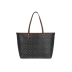 Coach Bag | City Tote Signature Canvas Black Brown