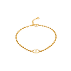 Dior Jewelry | CD Beaded Bracelet Chain Gold
