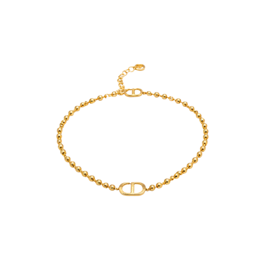 Dior Jewelry | CD Beaded Bracelet Gold