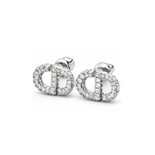 Dior Jewelry | Crystal Stud Earring Silver
