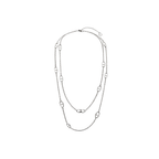 Dior Jewelry | Navy Long Necklace Silver