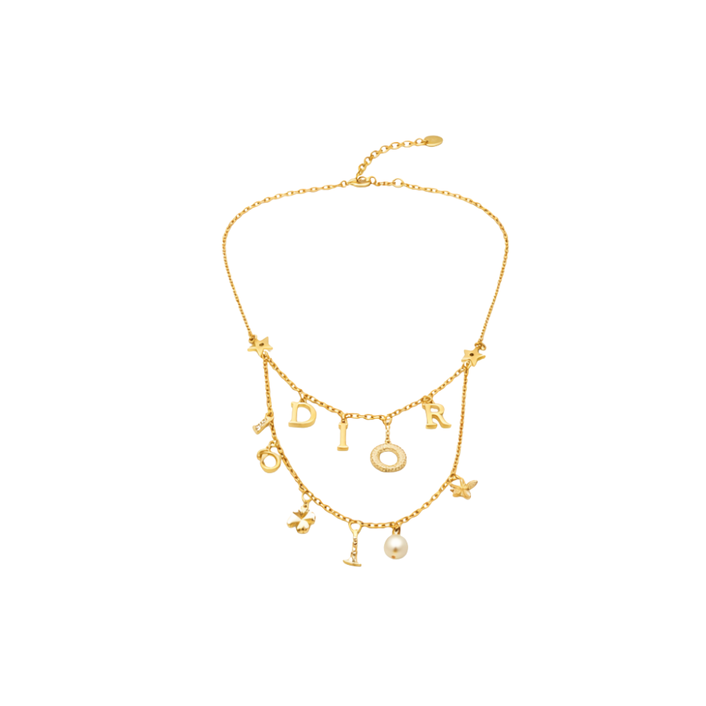 Dior Jewelry | Layered Stylish Necklace Gold