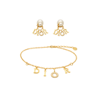 Dior Jewelry | Layered Charm Necklace Gold