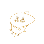 Dior Jewelry | Layered Charm Necklace Gold