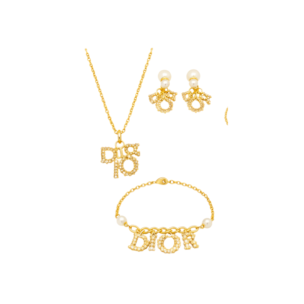 Dior Revolution Set Gold Jewelry