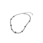 Dior Jewelry | Geometric Chain Necklace Bracelet Set Silver