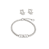 Dior Oblique Charm Bracelet Silver Jewelry premium replica - image 1
