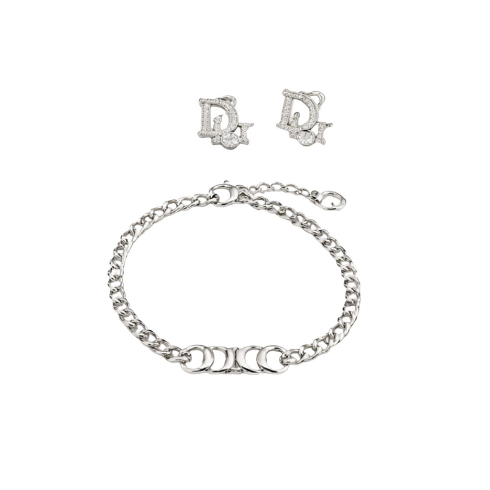Dior Jewelry | Dior Oblique Charm Bracelet Silver