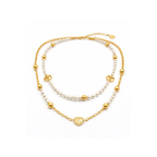 Dior Jewelry | Petit CD Heart Pearl Double Necklace