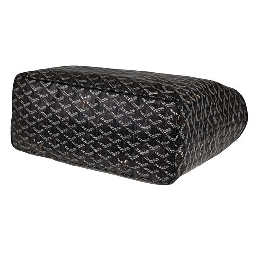 Goyard Bag | Saint Louis PM Black Tan