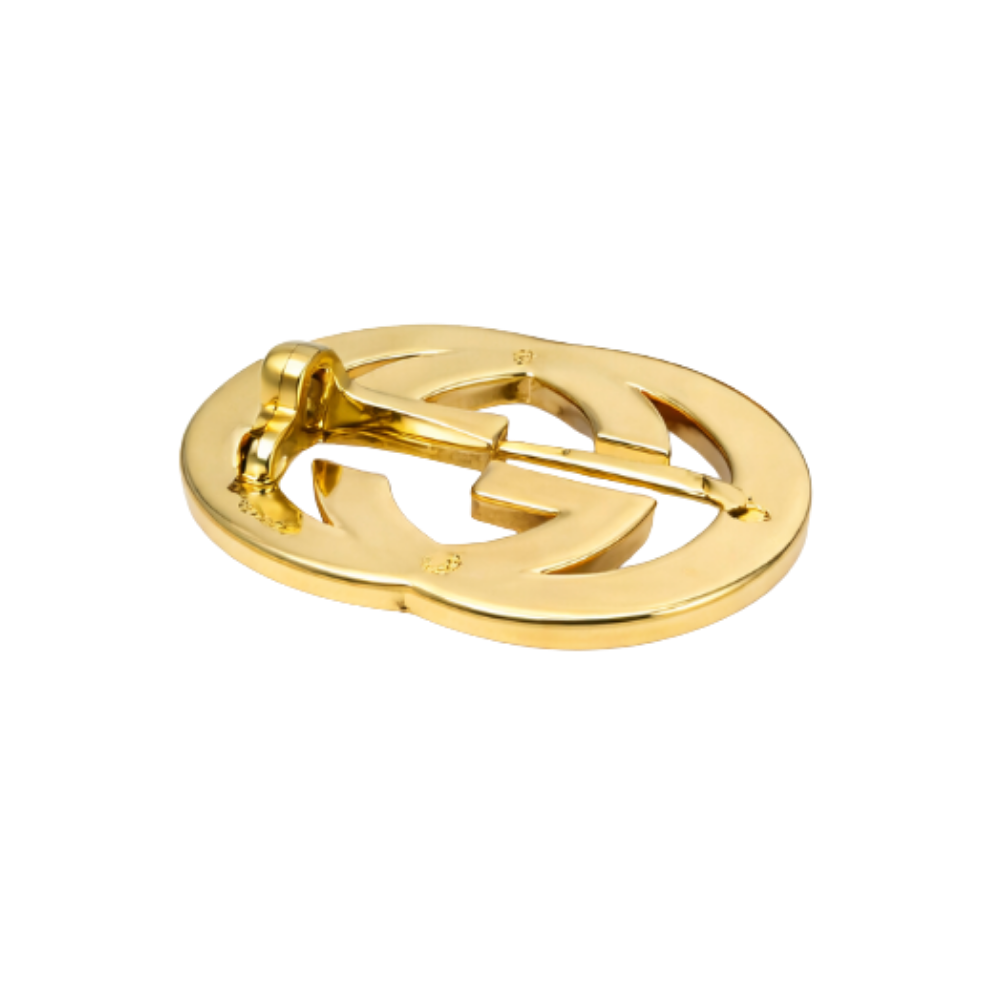 Gucci Jewelry | GG Logo Brooch Pink Gold