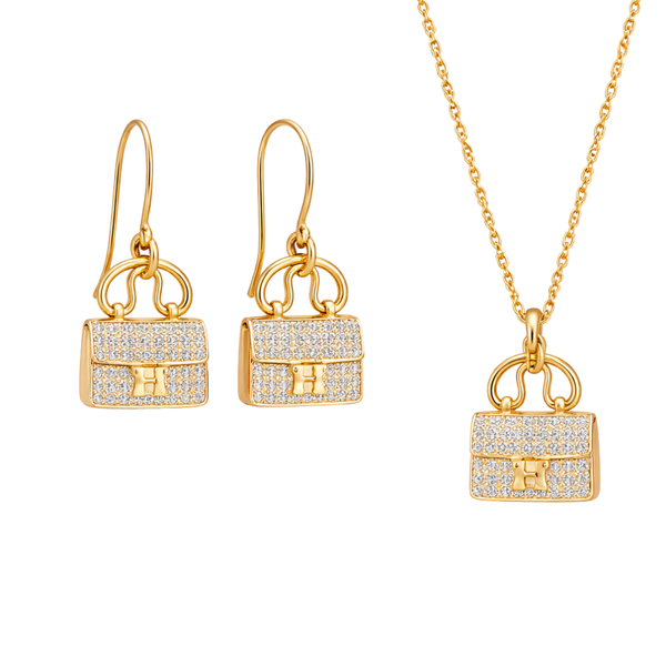Hermès Farandole Necklace Bracelet Set Silver Jewelry