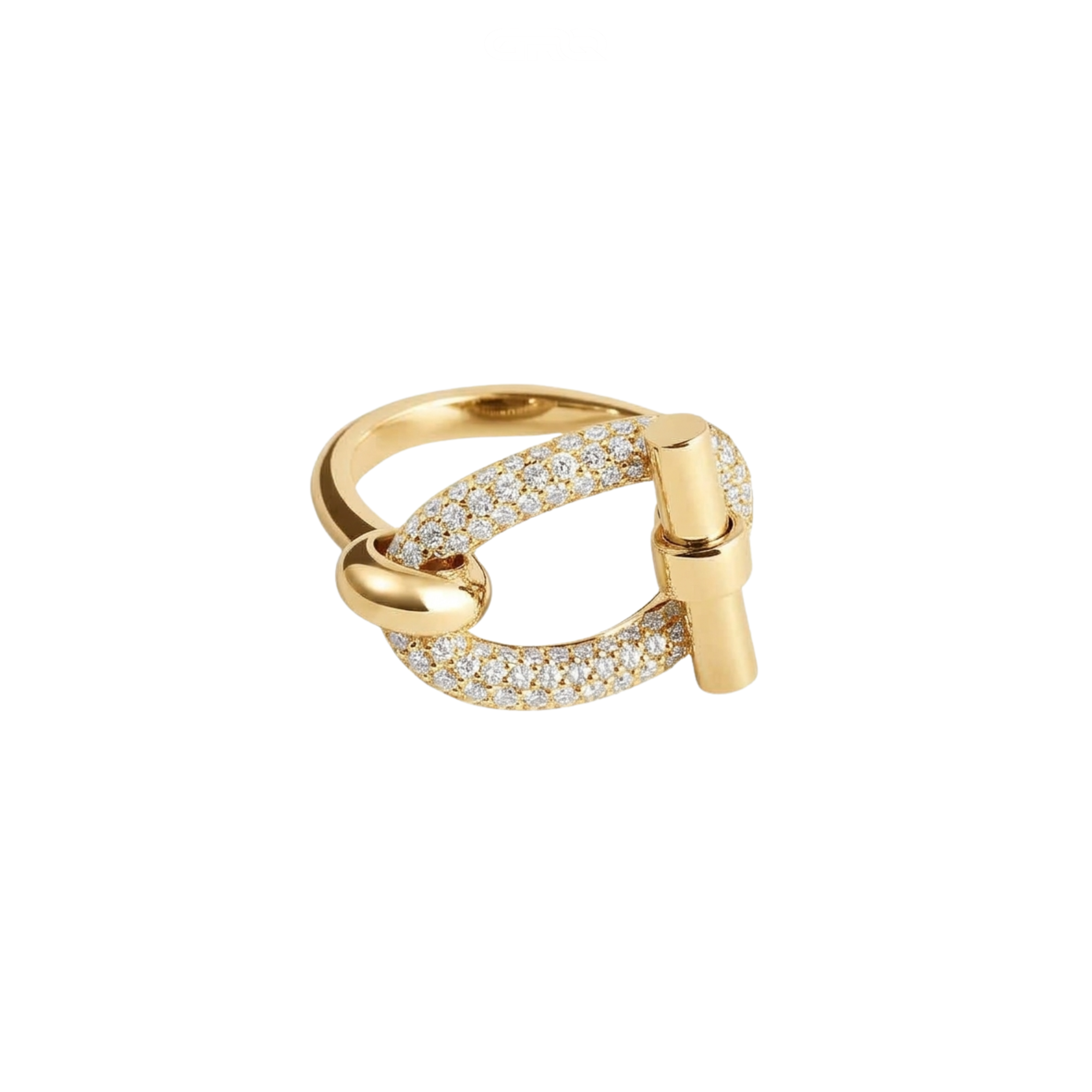 Hermès Jewelry | Adage Ring Silver Gold