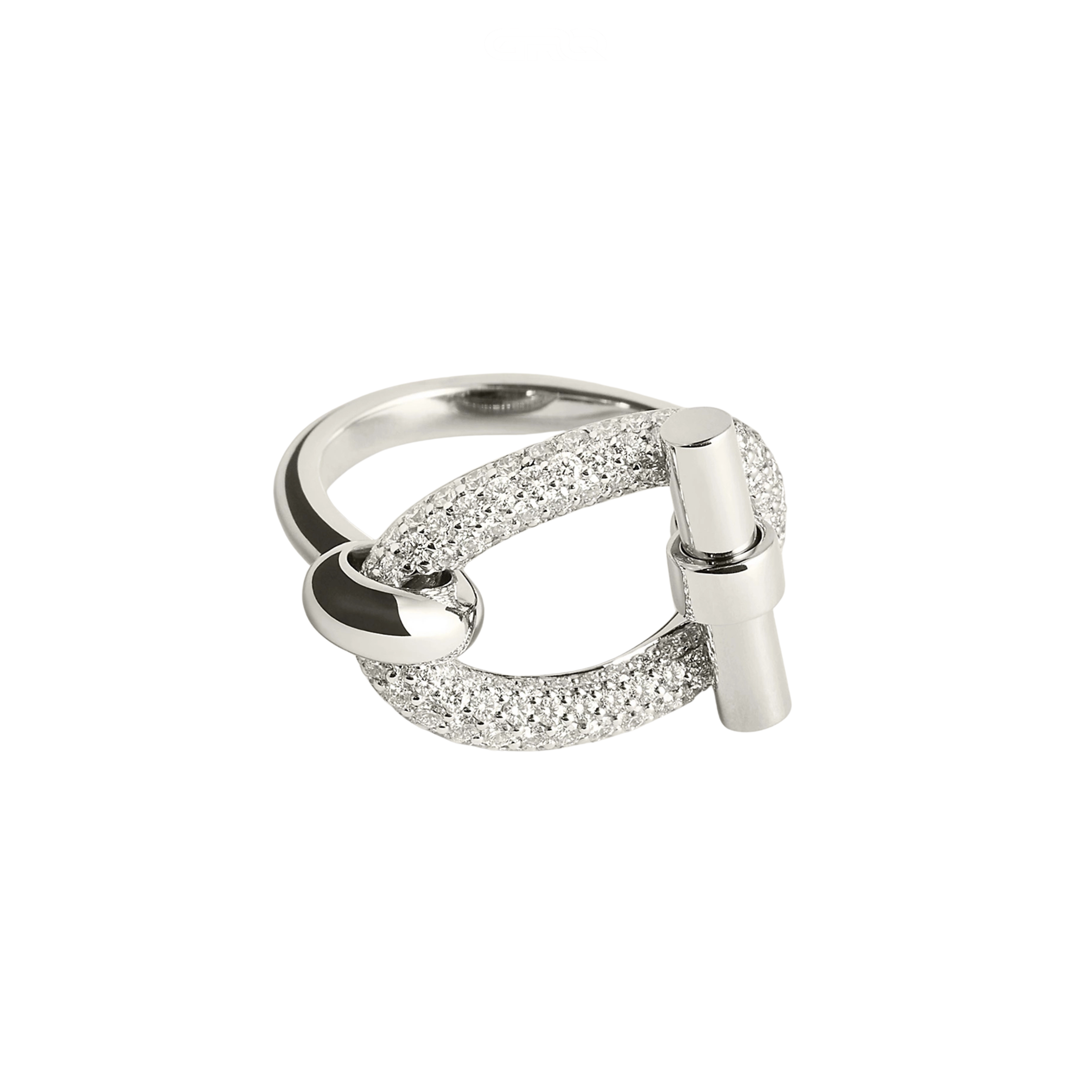 Hermès Jewelry | Adage Ring Silver Gold