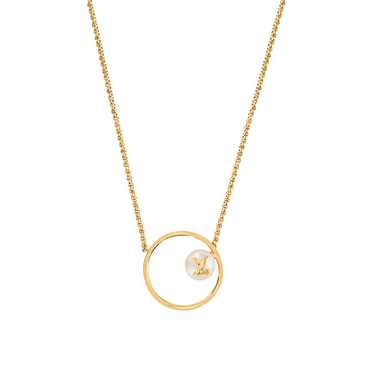 Louis Vuitton Jewelry | LV Eclipse Pearls Necklace Gold