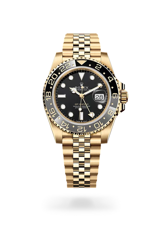 Rolex | GMT-Master II Yellow Gold Black Dial - Free & Fast UAE Shipping