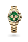 Rolex | Yellow Gold Green Dial - Free & Fast UAE Shipping