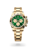 Rolex | Yellow Gold Green Dial - Free & Fast UAE Shipping