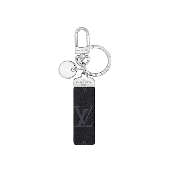 Louis Vuitton Signature Keychain Black Wallet