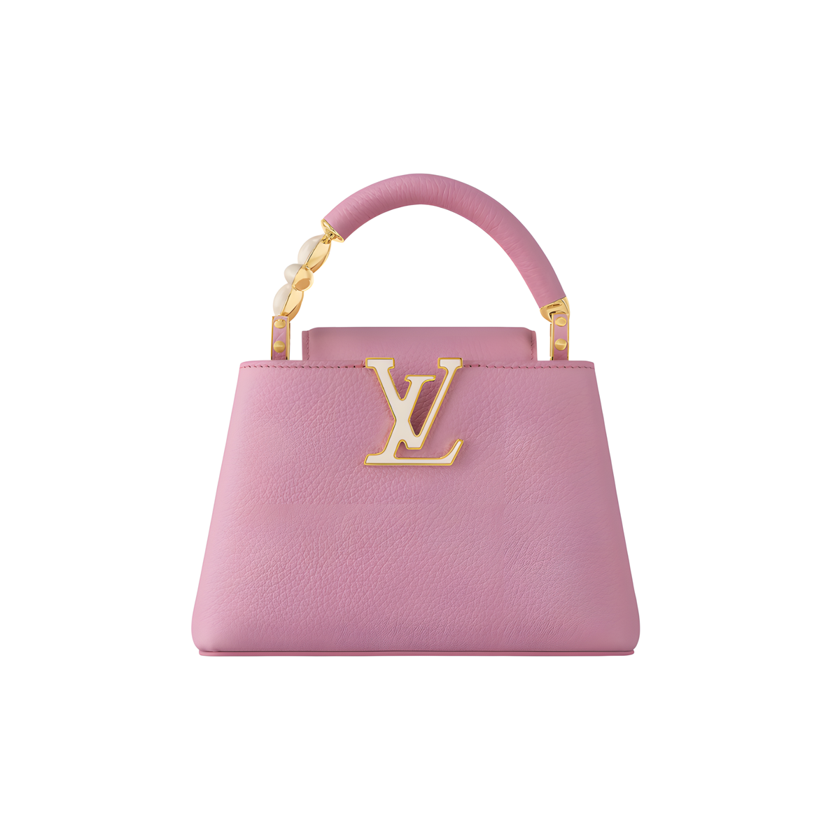Louis Vuitton Ćapucines Taurillon Pink Cap premium replica - image 1