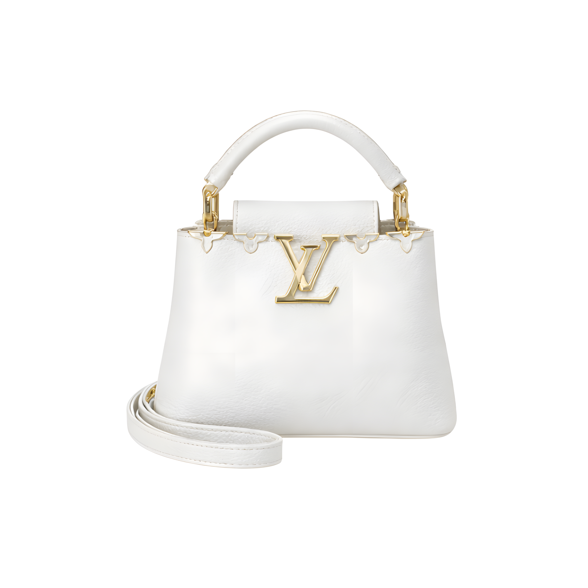 Louis Vuitton Bag | Ćapucines Taurillon White