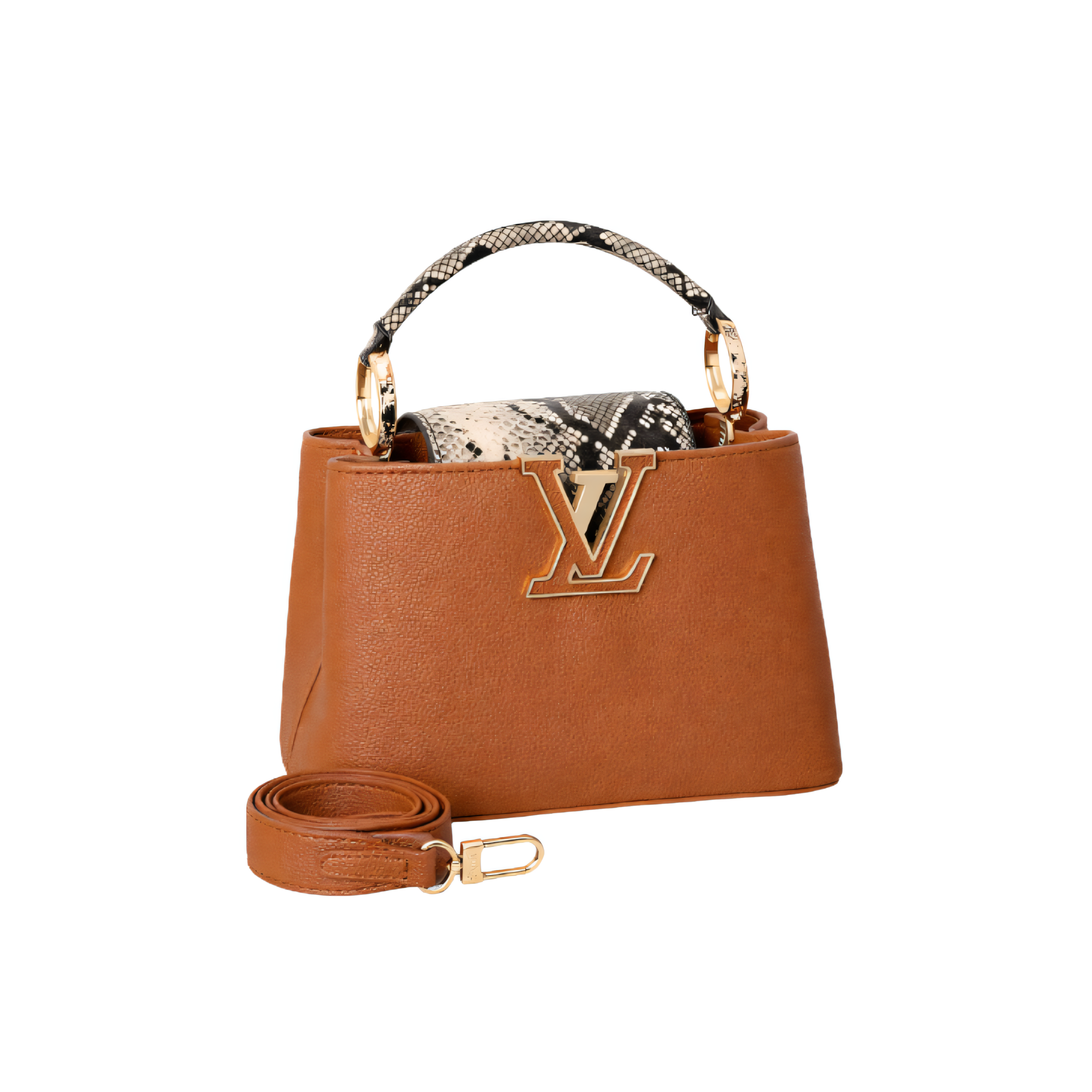 Louis Vuitton Bag | Ćapucines Brown Python